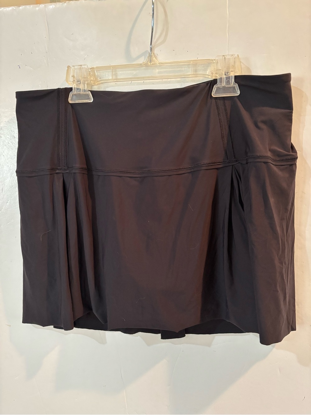 LULULEMON Black Mini Skort with Soft Pleats